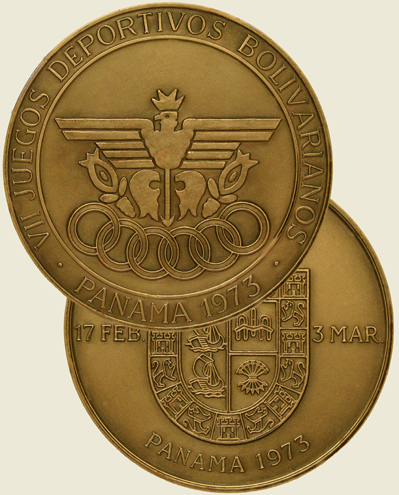 Medaille jeux Panama 1973